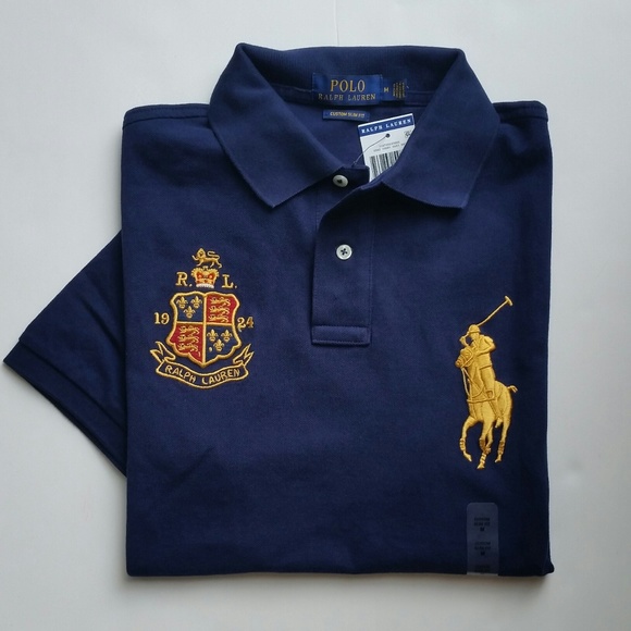 ralph lauren custom fit polo shirt